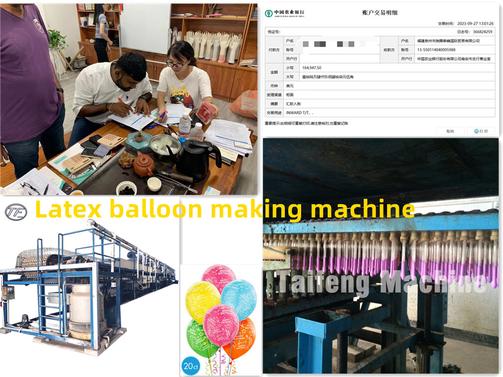 balloon making machine factory order - taifengfactory